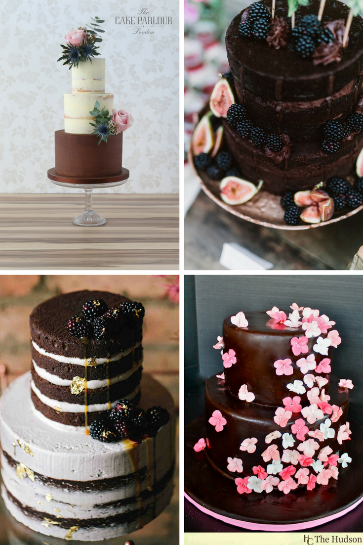 Chocolate Wedding Cake Ideas